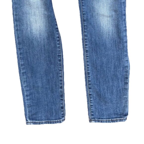 Articles Of Society Jeans Slim Dylan Womens Size 30 Comfort Stretch Midrise Dark - Picture 3 of 9